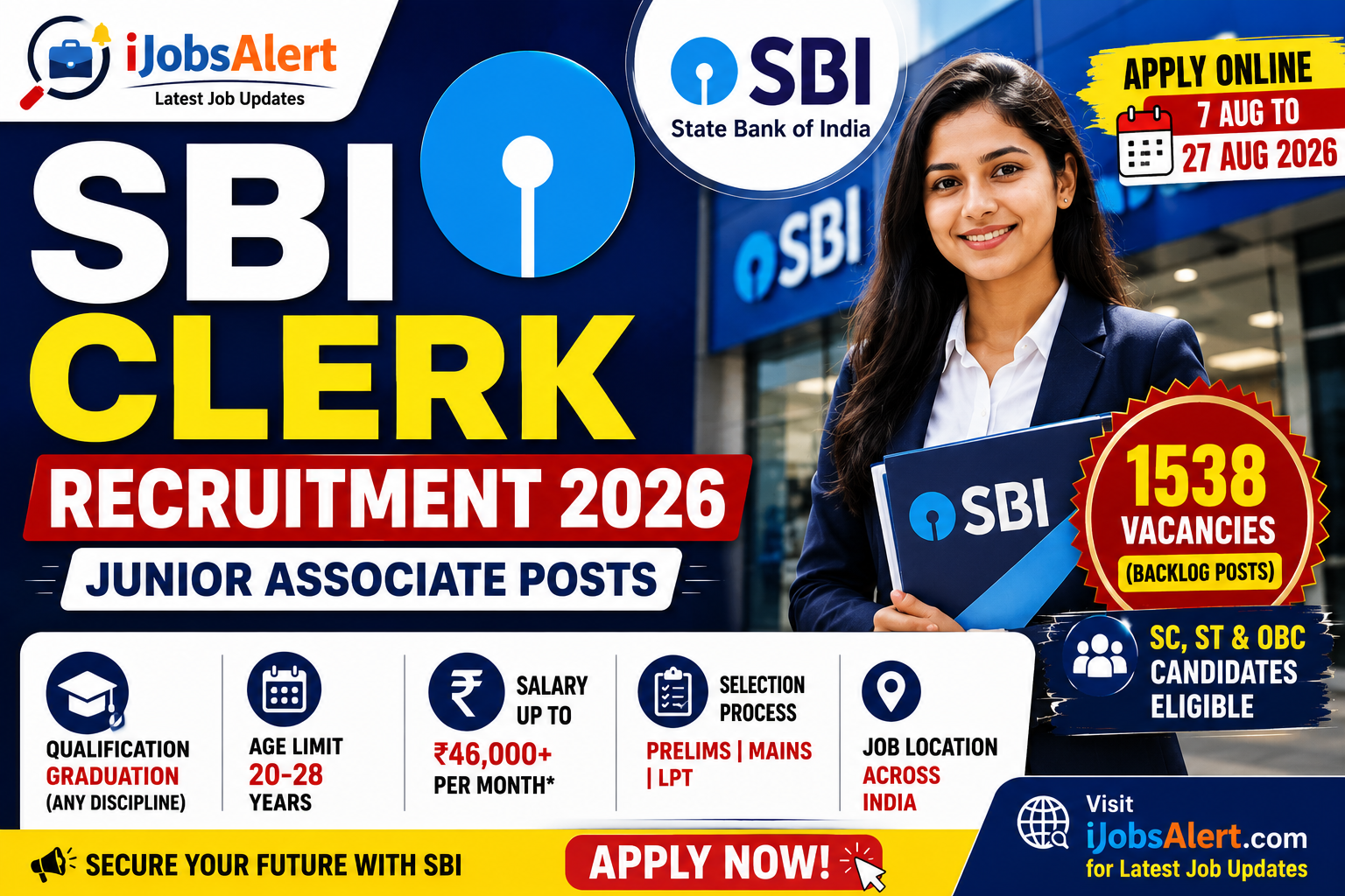 SBI Jobs - iJobsalert